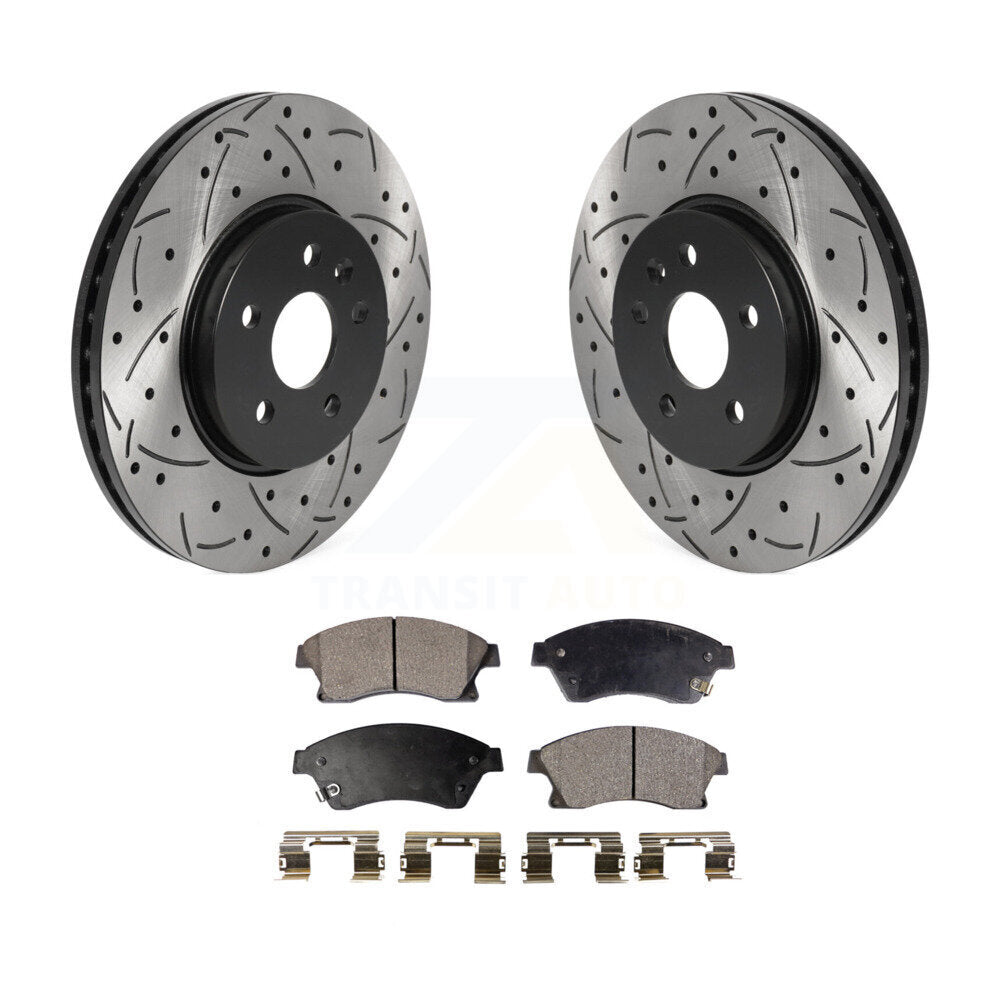 Performance Upgrade Brake Kit For 2014 Chevrolet Sonic RS KDT-100813 Transit Auto