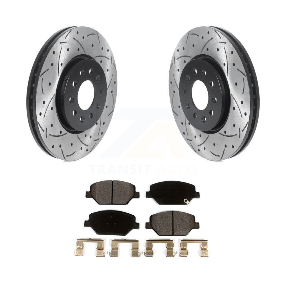 Performance Upgrade Brake Kit For 2018 GMC Terrain With 321mm Diameter Front Rotor KDT-100815 Transit Auto