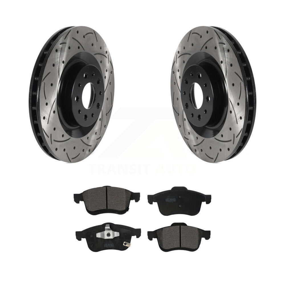 Performance Upgrade Brake Kit For 2015 Fiat 500L KDT-100825 Transit Auto