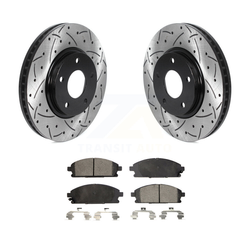 Performance Upgrade Brake Kit For 2007 Nissan Quest KDT-100832 Transit Auto