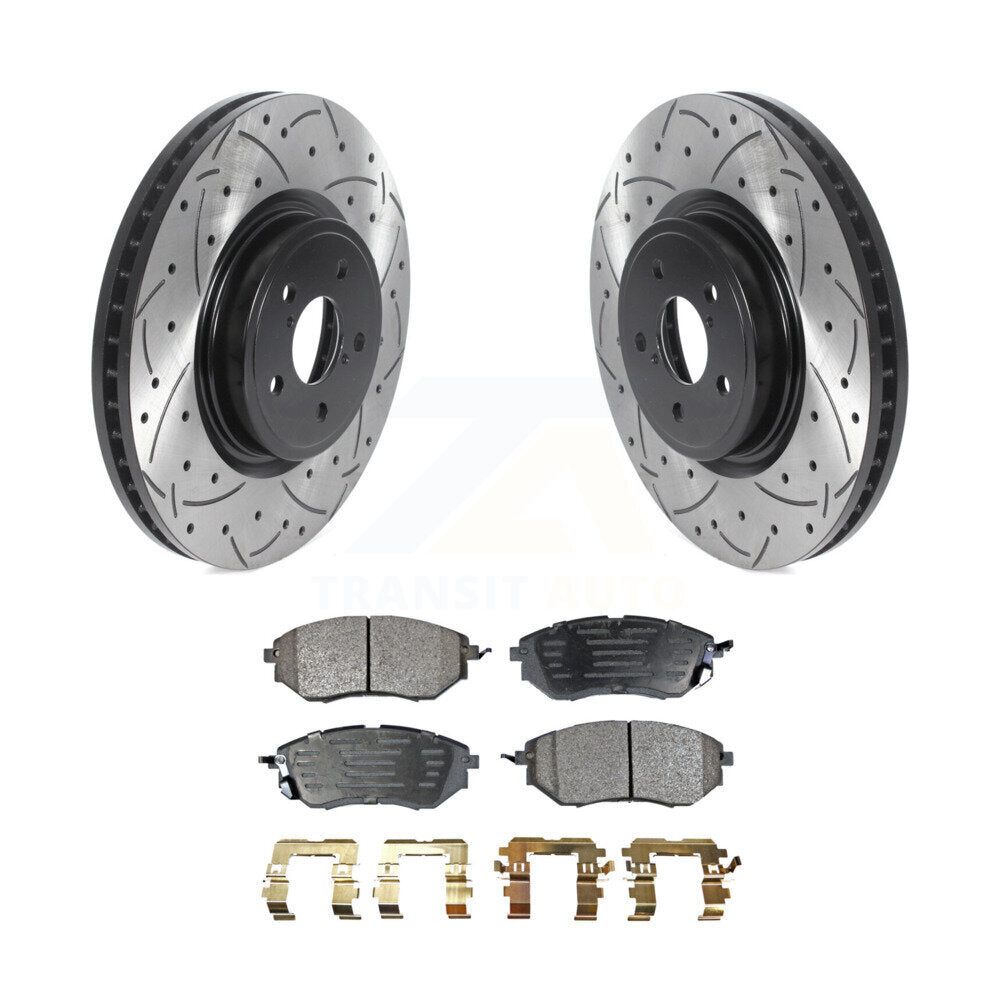 Performance Upgrade Brake Kit For 2012 Subaru Outback 3.6L KDT-100838 Transit Auto