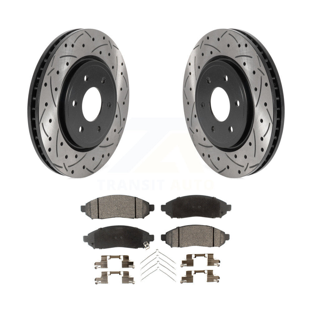 Performance Upgrade Brake Kit For 2005 Nissan Pathfinder Transit Auto