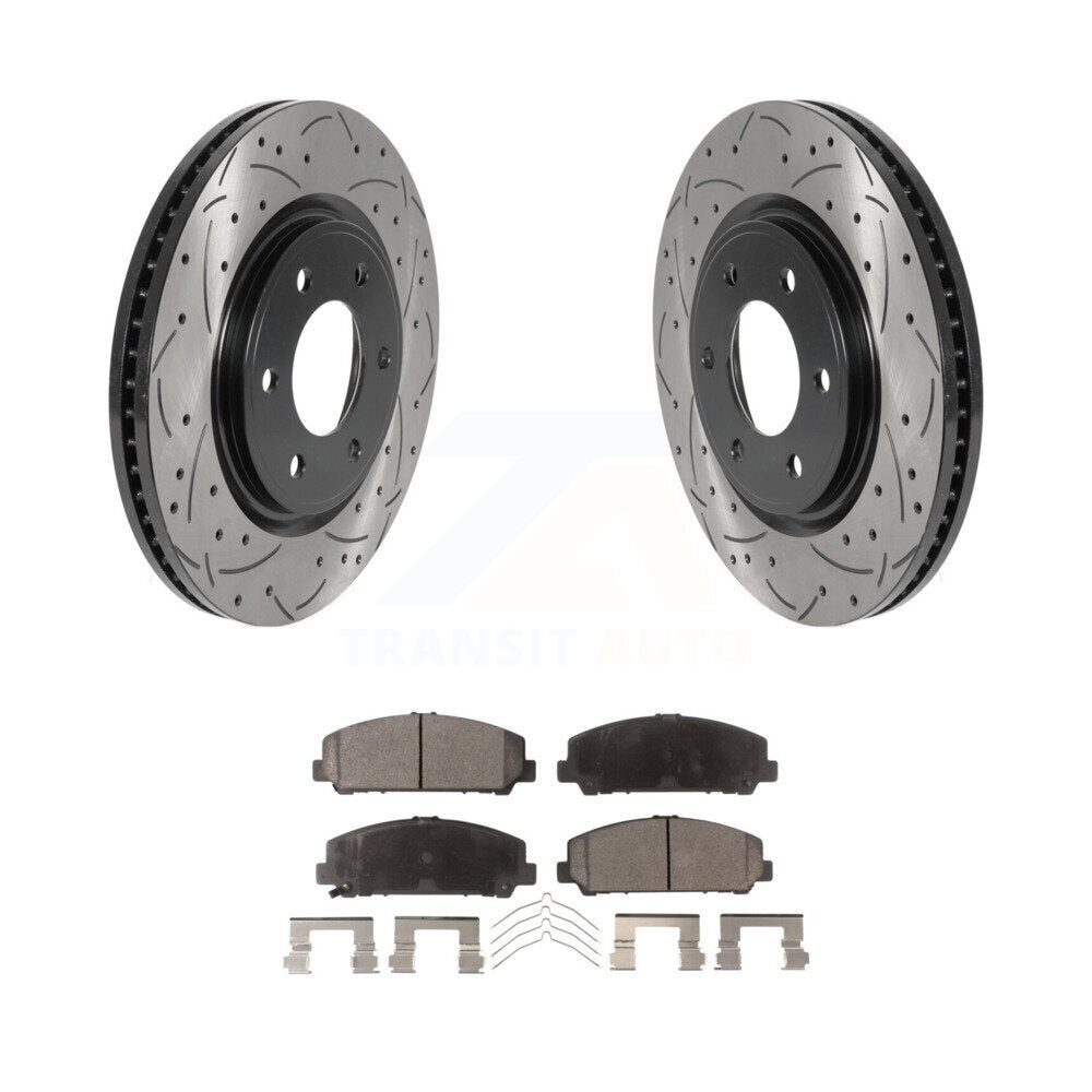 Performance Upgrade Brake Kit For 2013 Nissan Armada KDT-100852 Transit Auto