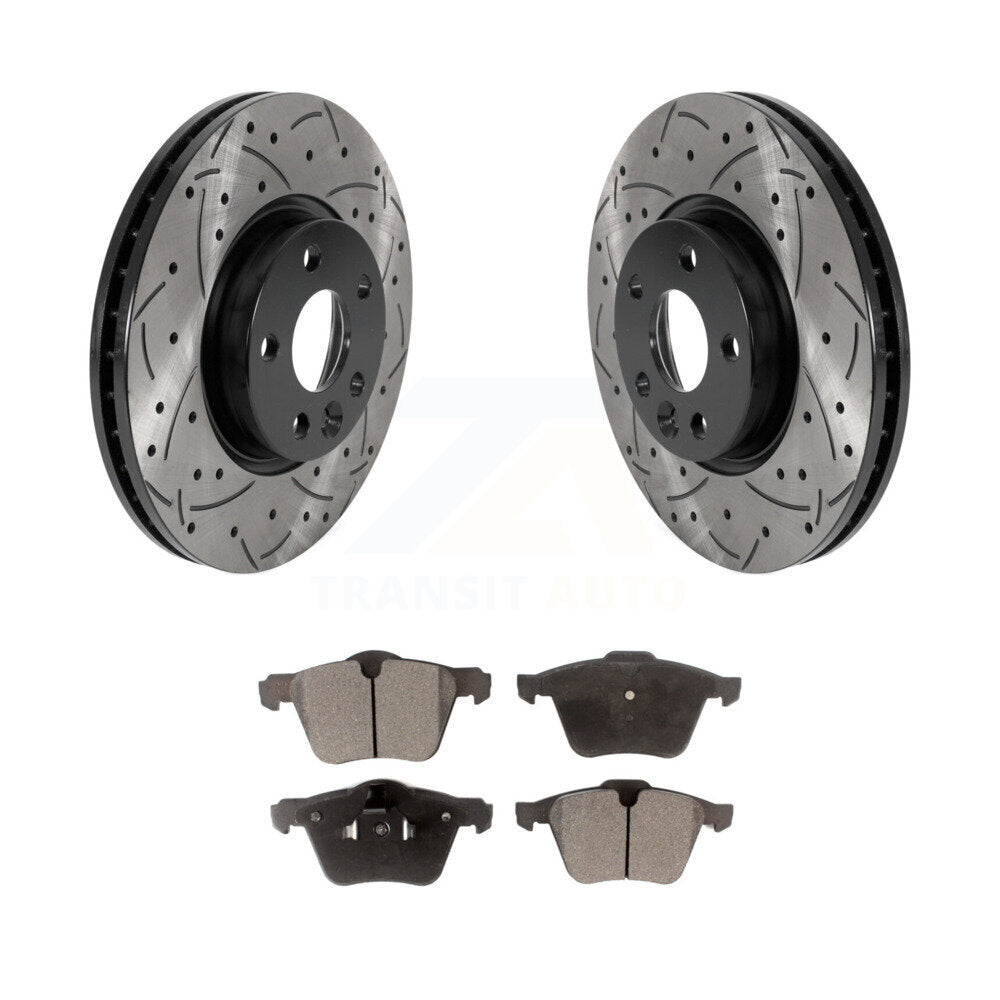 Performance Upgrade Brake Kit For 2008 Volvo V70 With 300mm Diameter Front Rotor KDT-100861 Transit Auto