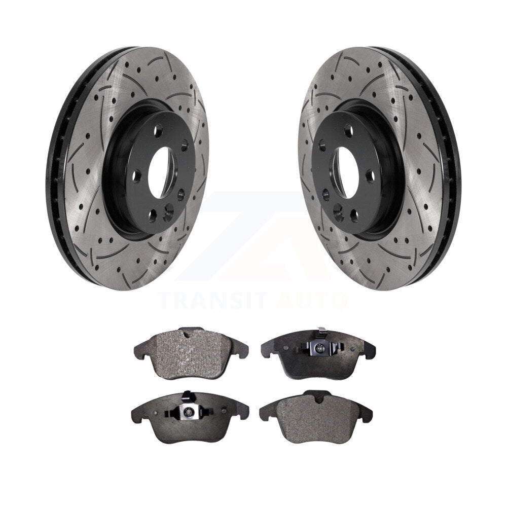 Performance Upgrade Brake Kit For 2016 Land Rover Range Rover Evoque With 300mm Diameter Front Rotor KDT-101445 Transit Auto