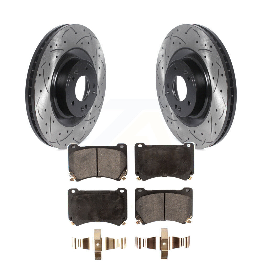 Performance Upgrade Brake Kit For 2014 Hyundai Genesis 5.0L KDT-100866 Transit Auto