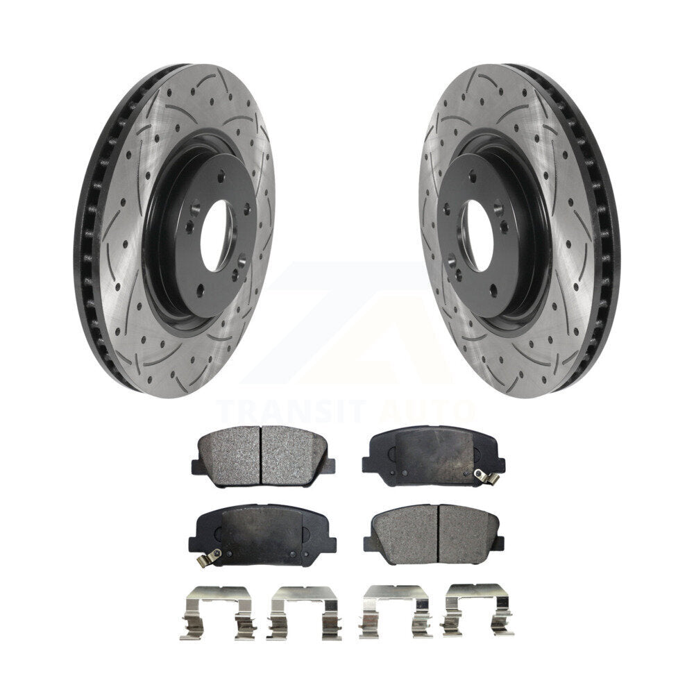 Performance Upgrade Brake Kit For 2012 Kia Optima 2.0L KDT-100873 Transit Auto