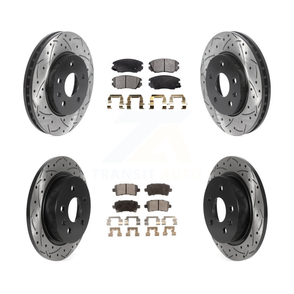 Performance Upgrade Brake Kit For 2014 Chevrolet Malibu Naturally Aspirated KDT-100809 Transit Auto