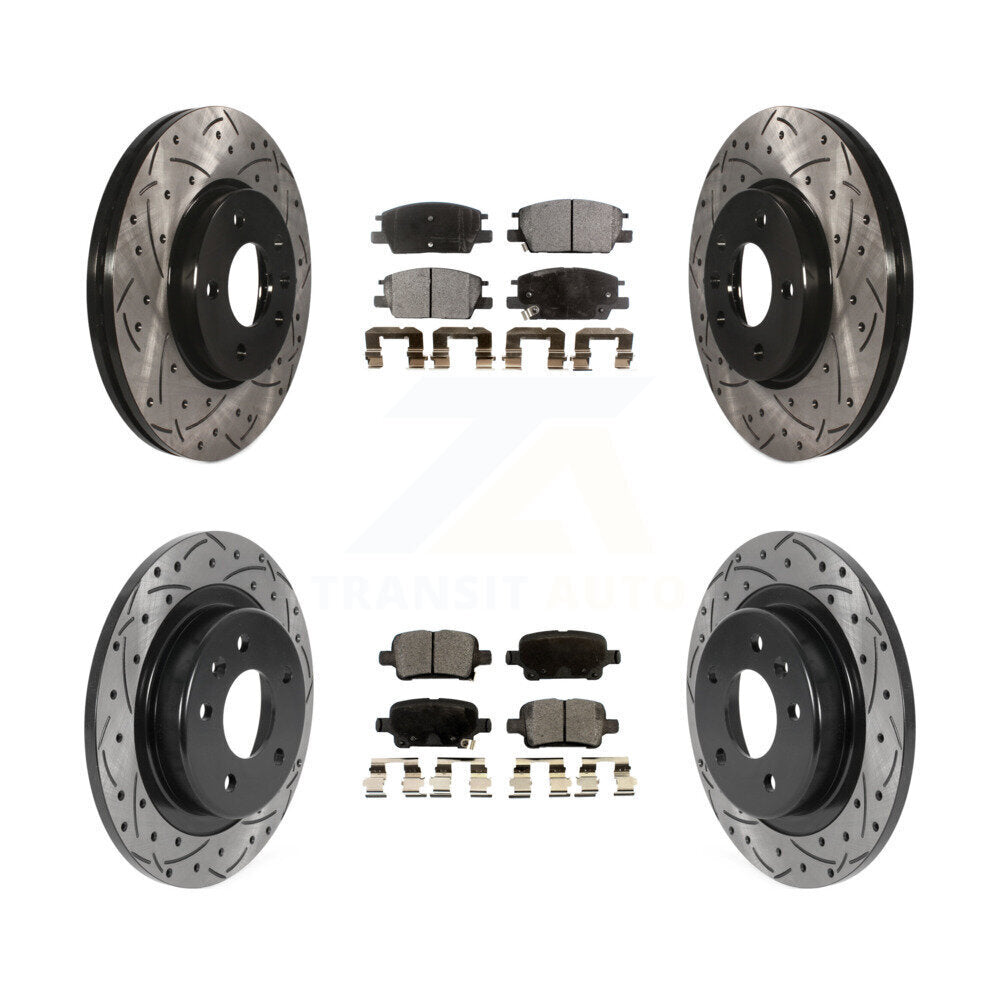 Performance Upgrade Brake Kit For 2018 Buick LaCrosse With 300mm Diameter Front Rotor KDT-100811 Transit Auto