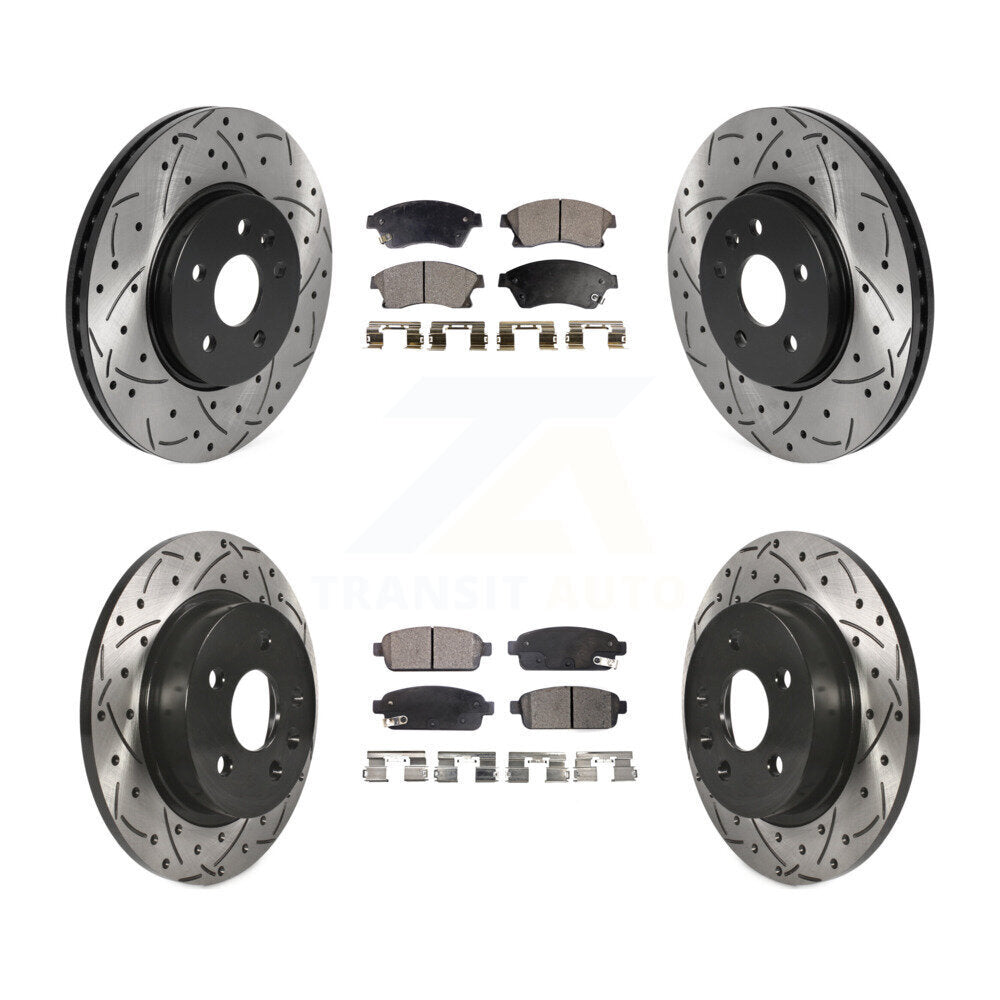Performance Upgrade Brake Kit For 2014 Chevrolet Sonic RS KDT-100813 Transit Auto