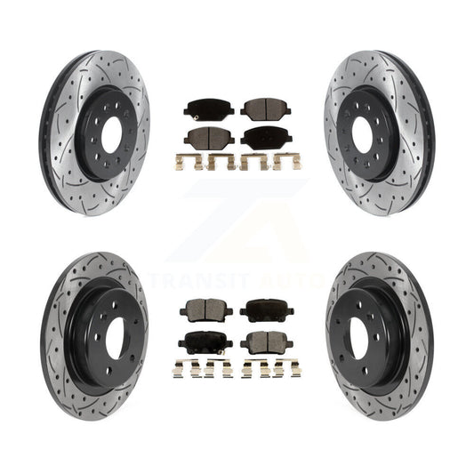 Performance Upgrade Brake Kit For 2018 Chevrolet Equinox With 321mm Diameter Front Rotor KDT-100815 Transit Auto