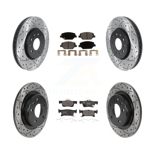 Performance Upgrade Brake Kit For 2016 Buick Envision With 288mm Diameter Rear Rotor KDT-100816 Transit Auto