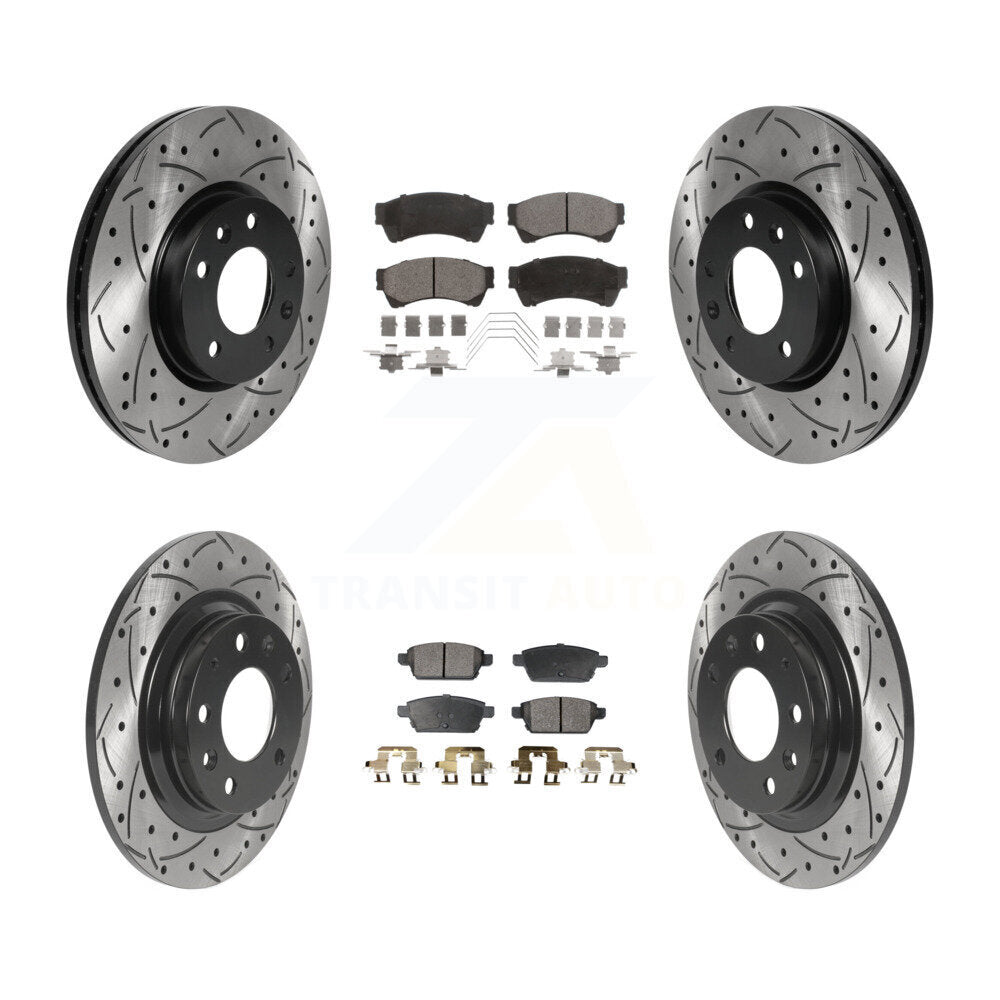 Performance Upgrade Brake Kit For 2008 Mazda 6 KDT-100821 Transit Auto