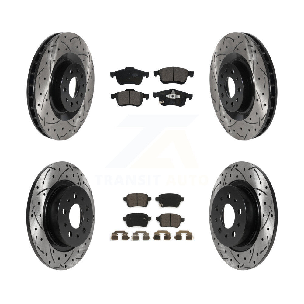 Performance Upgrade Brake Kit For 2015 Fiat 500L KDT-100825 Transit Auto