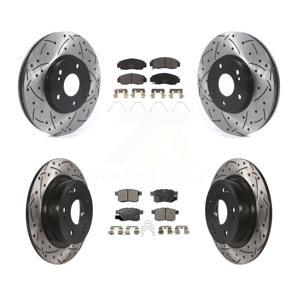 Performance Upgrade Brake Kit For 2014 Acura TSX KDT-100826 Transit Auto