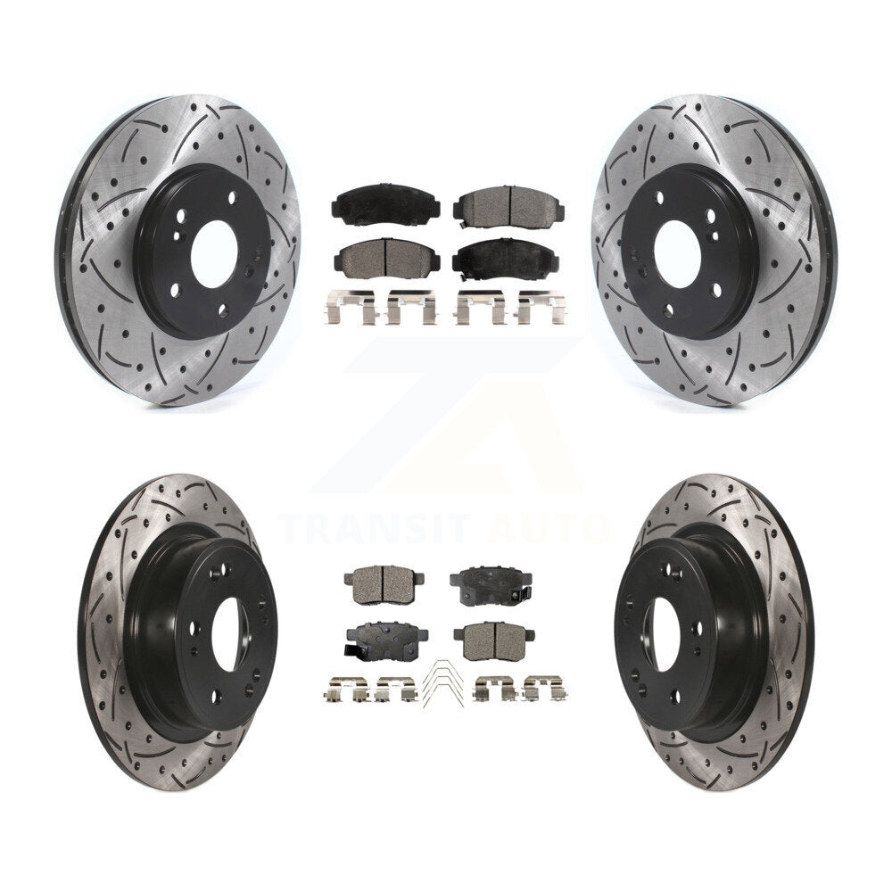 Performance Upgrade Brake Kit For 2009 Acura TSX KDT-100827 Transit Auto