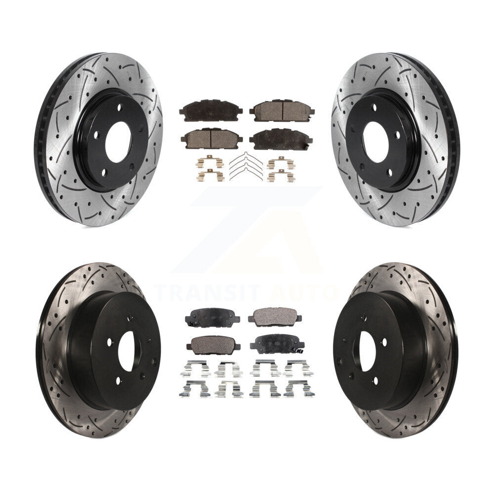 Performance Upgrade Brake Kit For 2013 Nissan Quest KDT-100830 Transit Auto