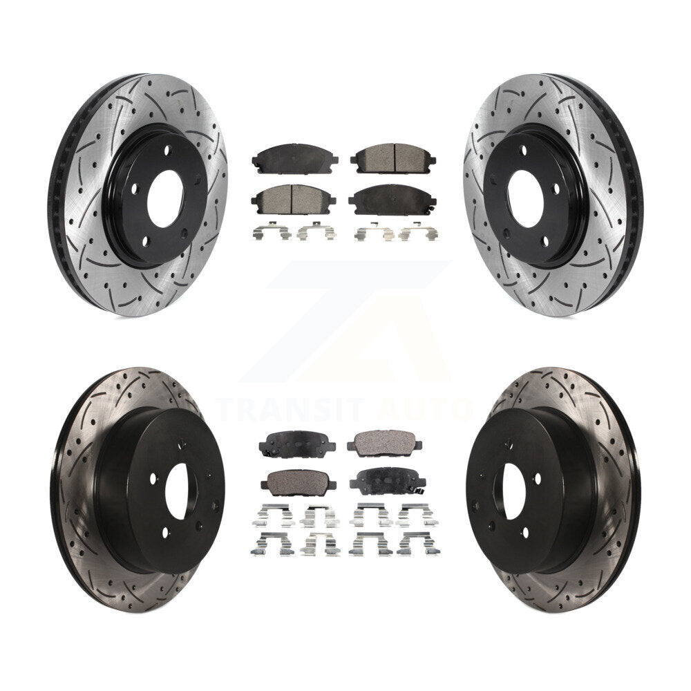 Performance Upgrade Brake Kit For 2007 Nissan Quest KDT-100832 Transit Auto