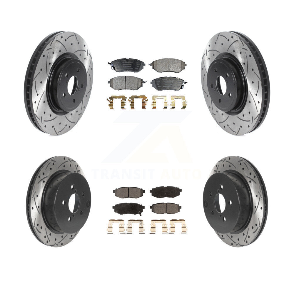 Performance Upgrade Brake Kit For 2017 Subaru Forester 2.0L KDT-100839 Transit Auto