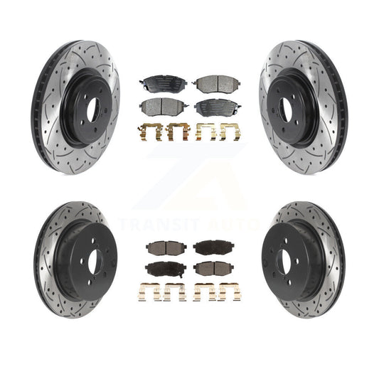 Performance Upgrade Brake Kit For 2014 Subaru Forester 2.0L KDT-100839 Transit Auto