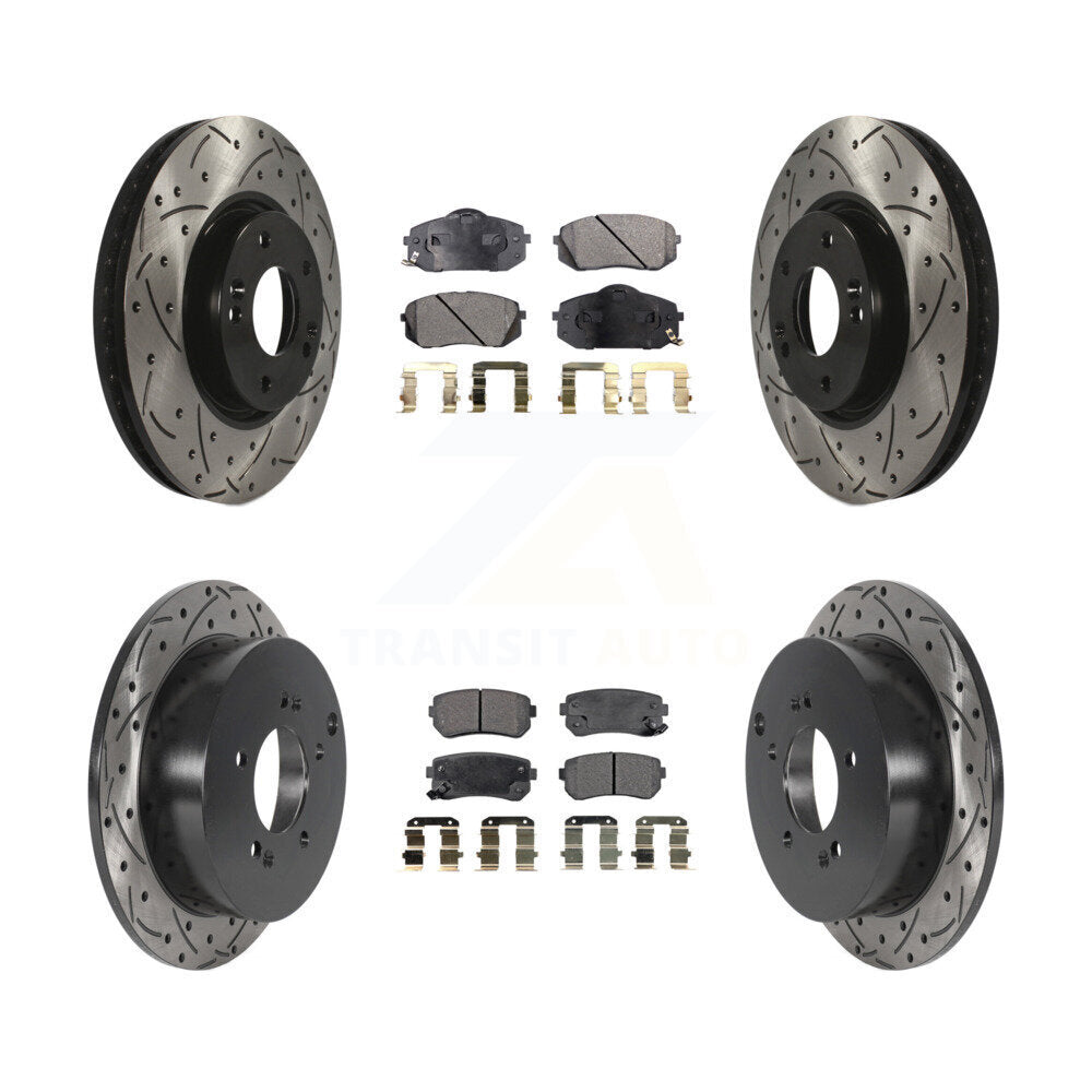 Performance Upgrade Brake Kit For 2014 Hyundai Tucson AWD KDT-100842 Transit Auto