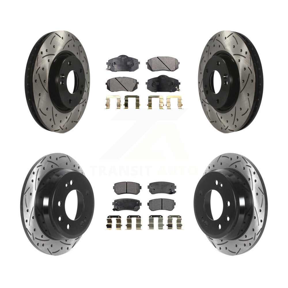 Performance Upgrade Brake Kit For 2014 Hyundai Tucson FWD KDT-100843 Transit Auto