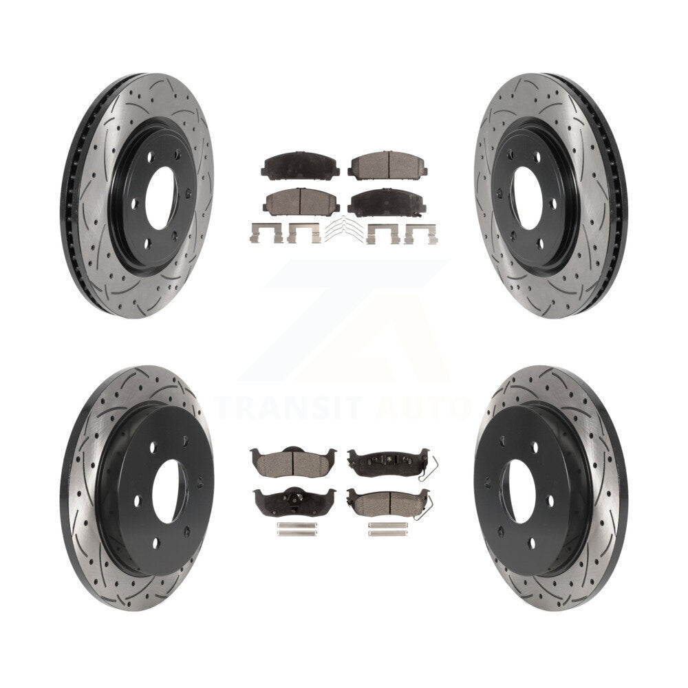 Performance Upgrade Brake Kit For 2013 Nissan Armada KDT-100852 Transit Auto