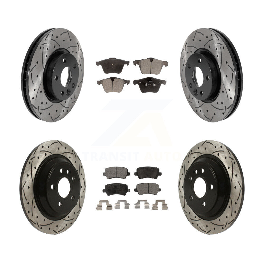 Performance Upgrade Brake Kit For 2008 Volvo V70 With 300mm Diameter Front Rotor KDT-100861 Transit Auto