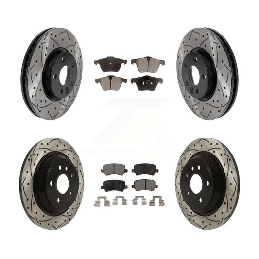 Performance Upgrade Brake Kit For 2008 Volvo V70 With 300mm Diameter Front Rotor KDT-100861 Transit Auto