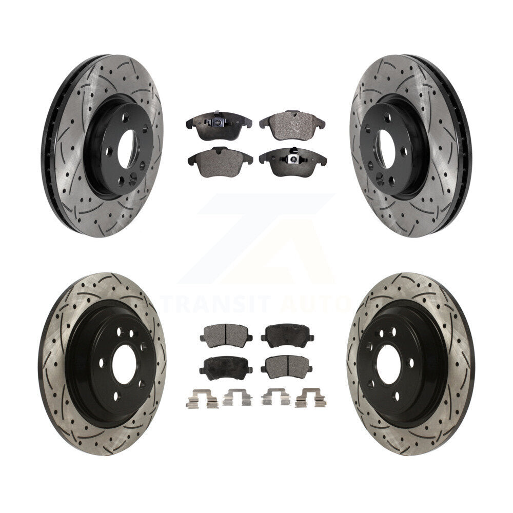 Performance Upgrade Brake Kit For 2014 Volvo S60 With 300mm Diameter Front Rotor KDT-100862 Transit Auto