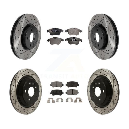 Performance Upgrade Brake Kit For 2013 Volvo S60 With 300mm Diameter Front Rotor KDT-100862 Transit Auto