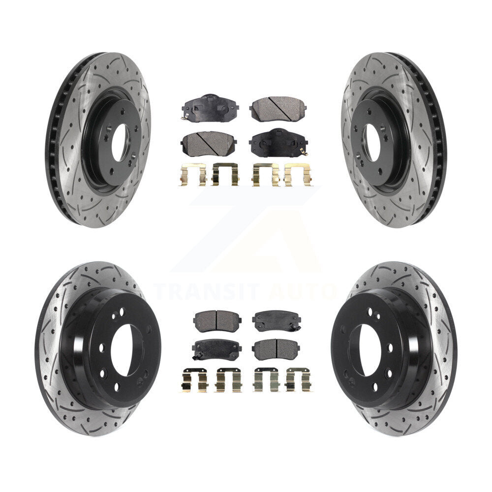 Performance Upgrade Brake Kit For 2015 Hyundai Tucson FWD and with FUEL CELL EV (FCEV) engine KDT-100871 Transit Auto