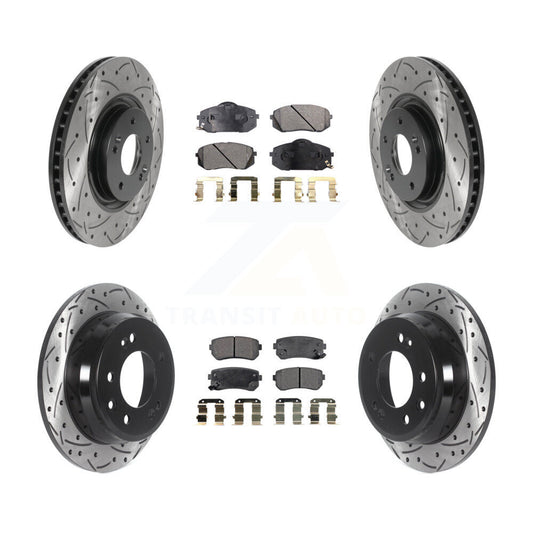 Performance Upgrade Brake Kit For 2015 Hyundai Tucson FWD and with FUEL CELL EV (FCEV) engine KDT-100871 Transit Auto