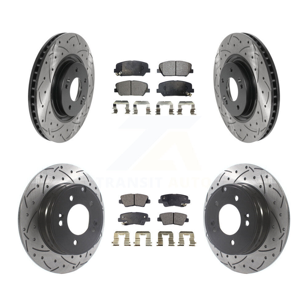 Performance Upgrade Brake Kit For 2012 Kia Optima 2.0L KDT-100873 Transit Auto