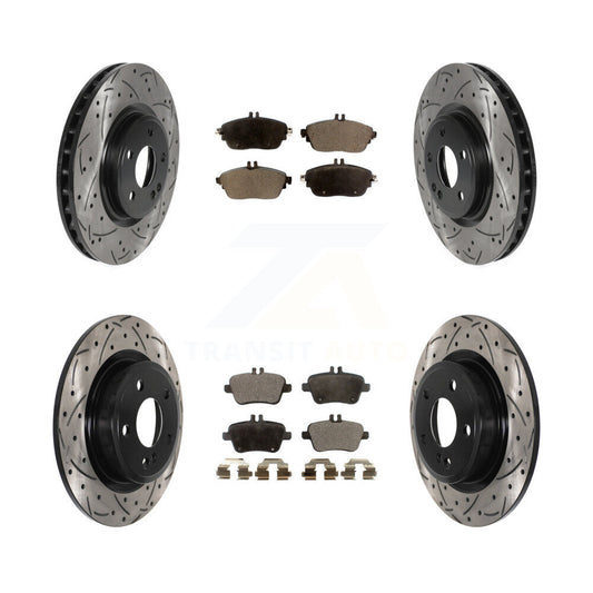 Performance Upgrade Brake Kit For 2013 Mercedes-Benz B250 Without Sport Package KDT-100891 Transit Auto