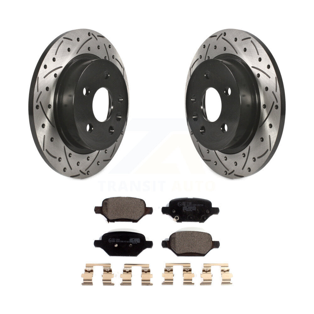 Performance Upgrade Brake Kit For 2018 Chevrolet Trax Excluding Vehicles Manufactured In Mexico Transit Auto