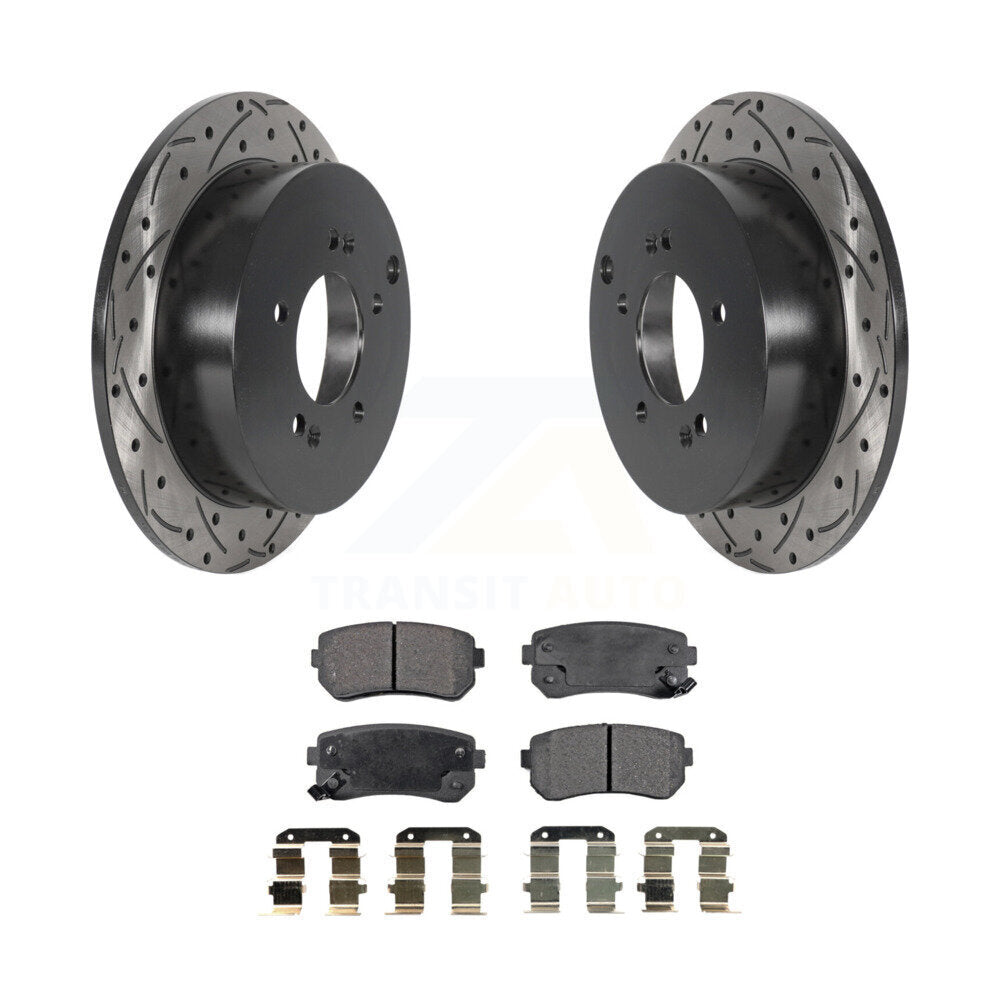 Performance Upgrade Brake Kit For 2014 Hyundai Tucson AWD KDT-100842 Transit Auto