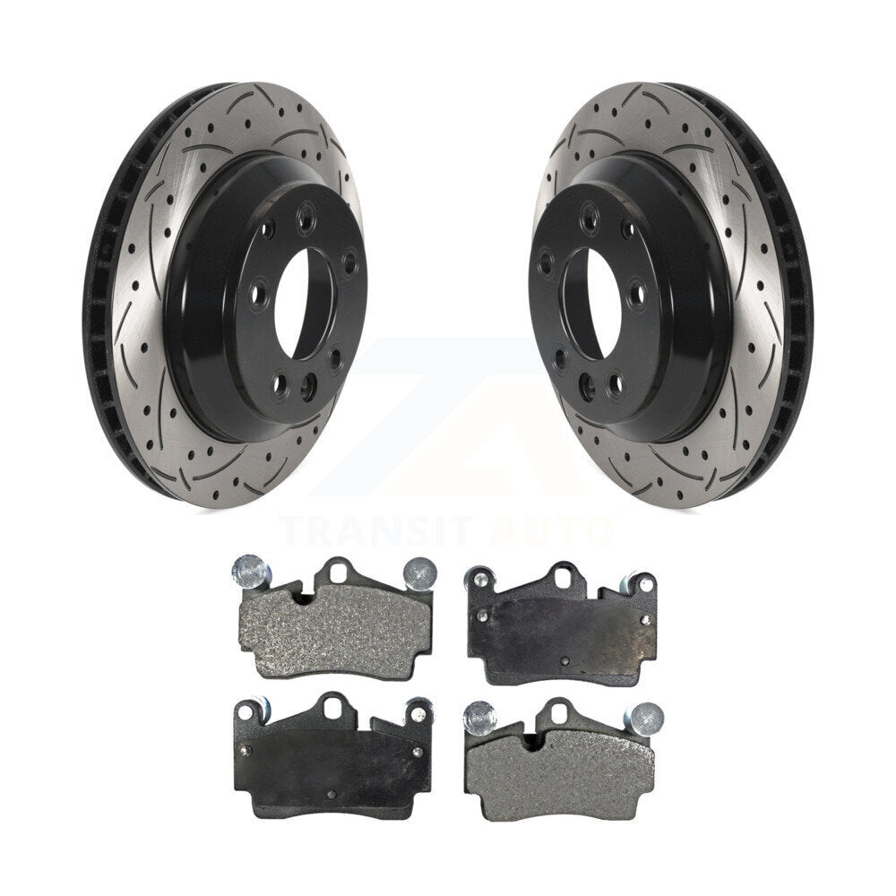 Performance Upgrade Brake Kit For 2008 Audi Q7 KDT-100753 Transit Auto