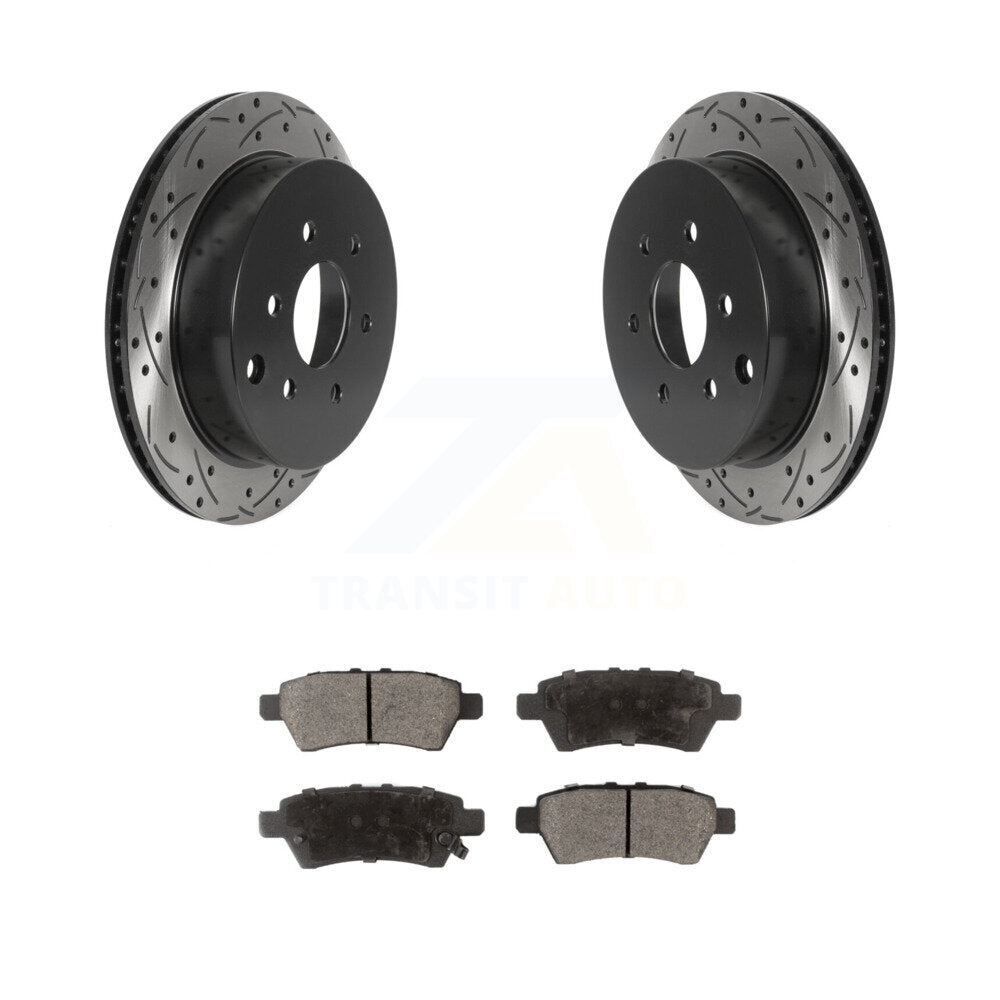Performance Upgrade Brake Kit For 2007 Nissan Xterra KDT-100841 Transit Auto