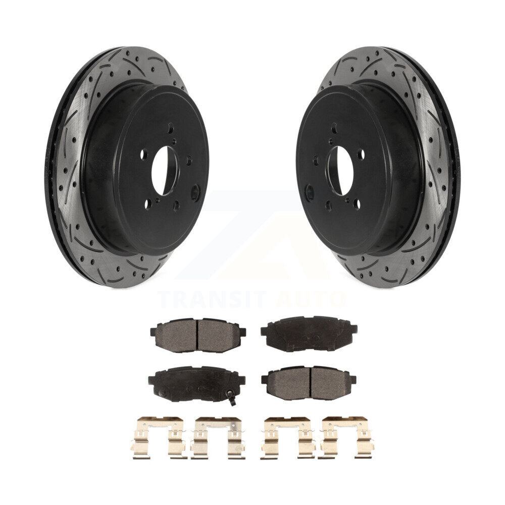 Performance Upgrade Brake Kit For 2013 Subaru Outback 3.6L KDT-100838 Transit Auto