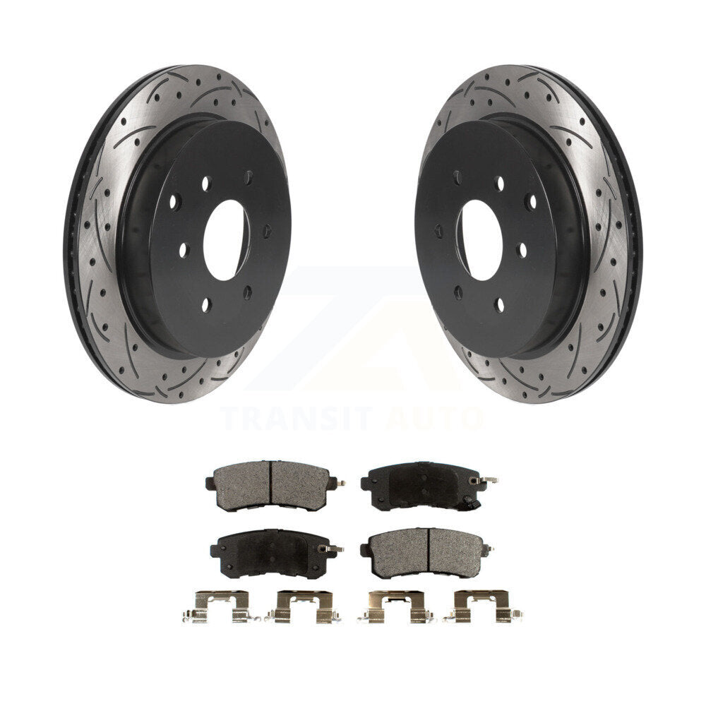 Performance Upgrade Brake Kit For 2015 INFINITI QX80 KDT-100853 Transit Auto