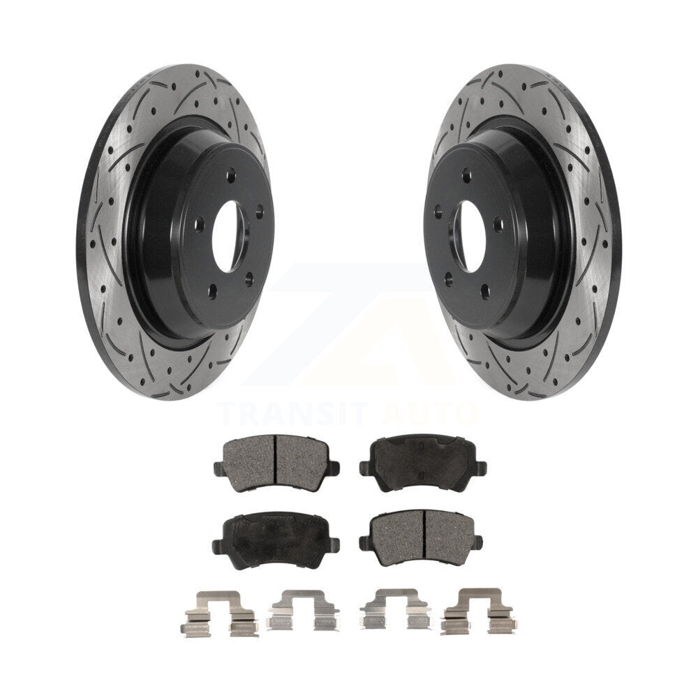 Performance Upgrade Brake Kit For 2012 Land Rover Range Rover Evoque KDT-100863 Transit Auto