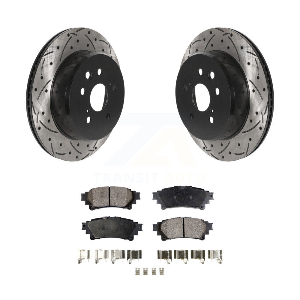 Performance Upgrade Brake Kit For 2013 Lexus GS350 Base KDT-100755 Transit Auto