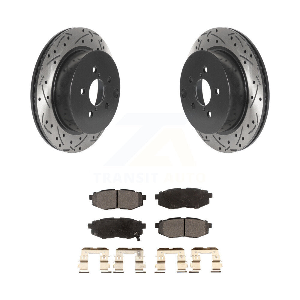 Performance Upgrade Brake Kit For 2017 Subaru Forester 2.0L KDT-100839 Transit Auto