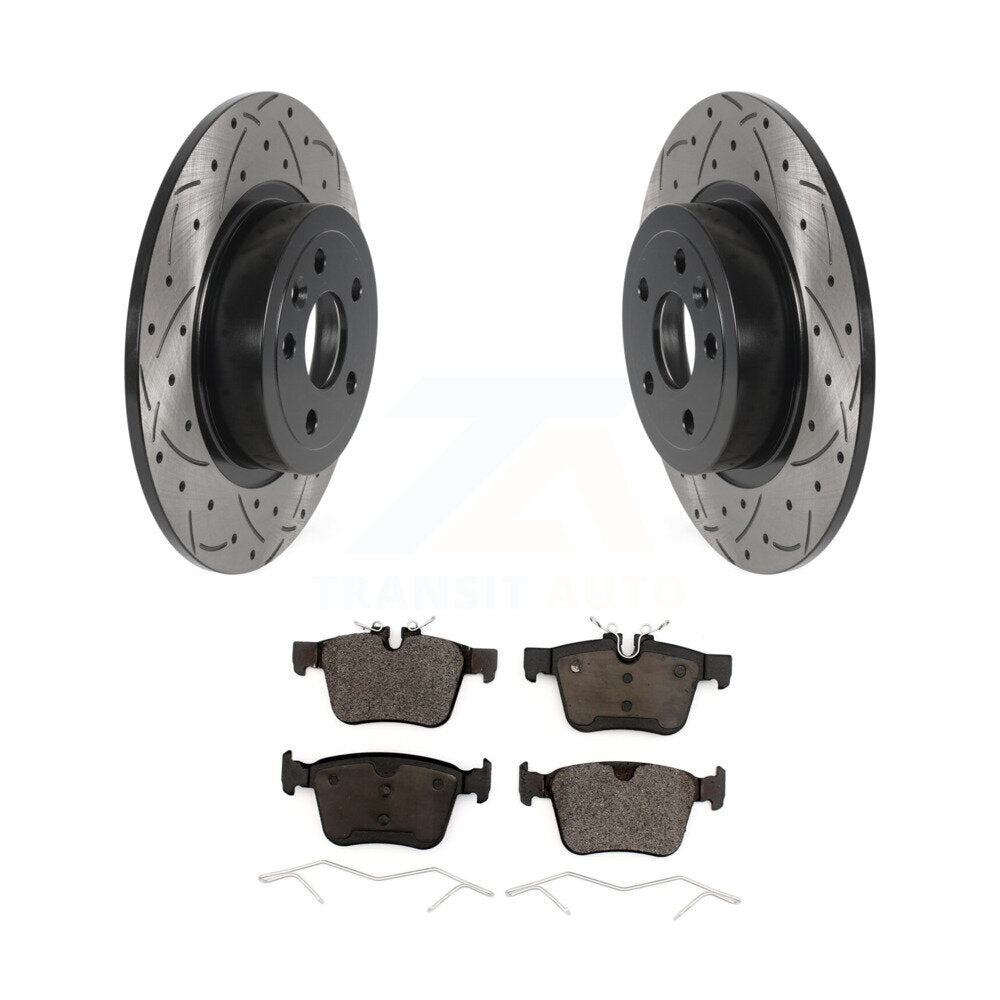 Performance Upgrade Brake Kit For 2016 Land Rover Range Rover Evoque With 300mm Diameter Front Rotor KDT-101445 Transit Auto