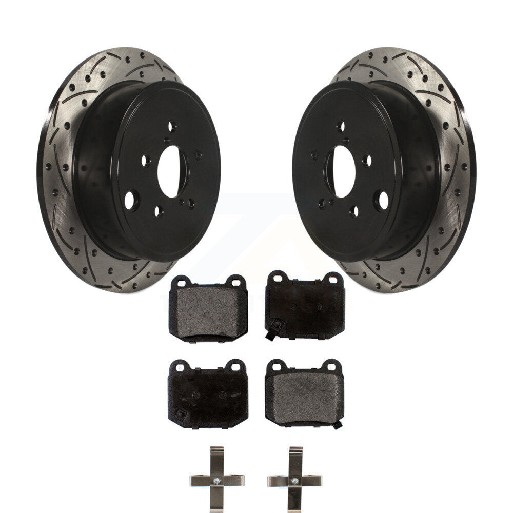 Performance Upgrade Brake Kit For 2014 Subaru WRX With 17" Factory Wheels KDT-100970 Transit Auto