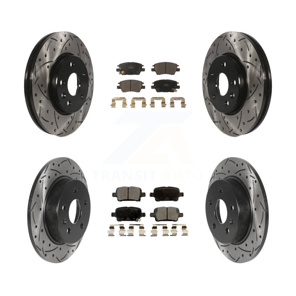 Performance Upgrade Brake Kit For 2018 Chevrolet Volt KDT-100993 Transit Auto