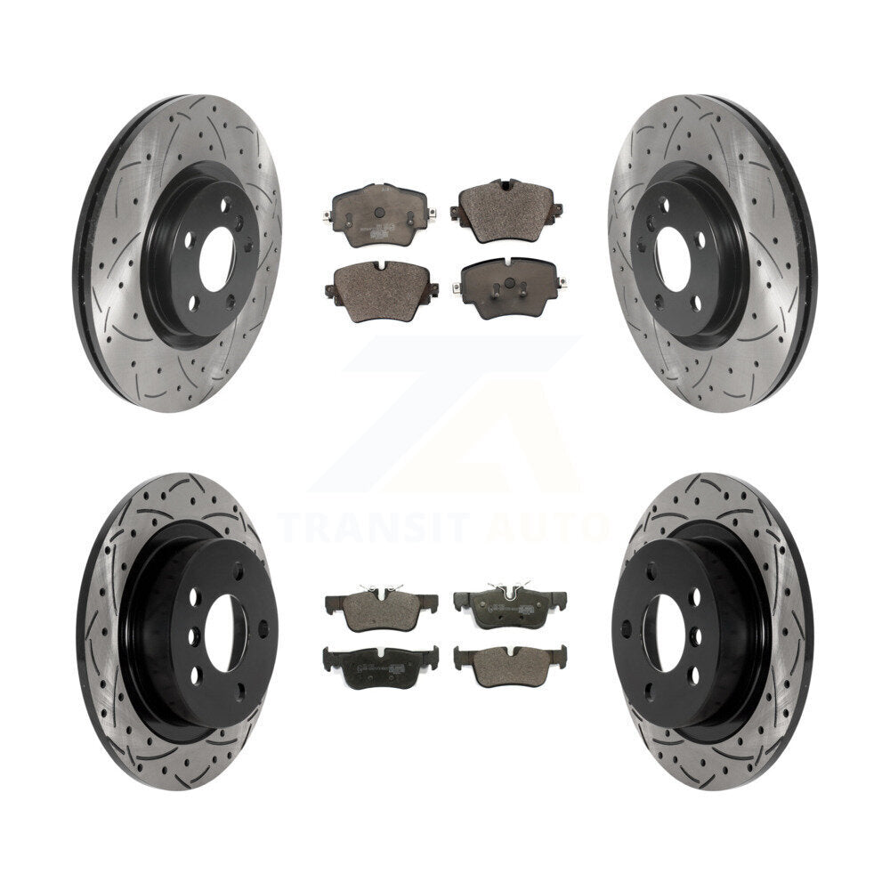 Performance Upgrade Brake Kit For 2018 Mini Cooper Countryman S/S ALL4 KDT-101044 Transit Auto