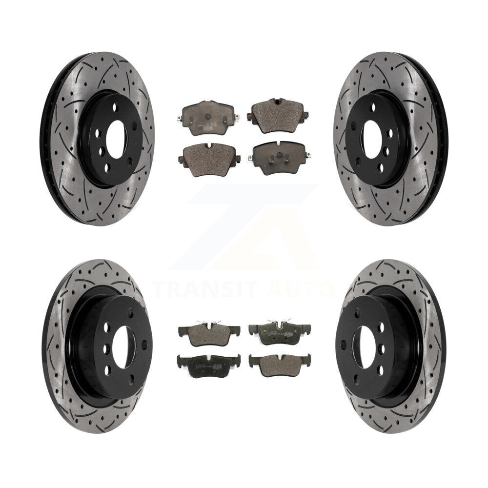 Performance Upgrade Brake Kit For 2018 Mini Cooper Countryman Base/ALL4 KDT-101045 Transit Auto