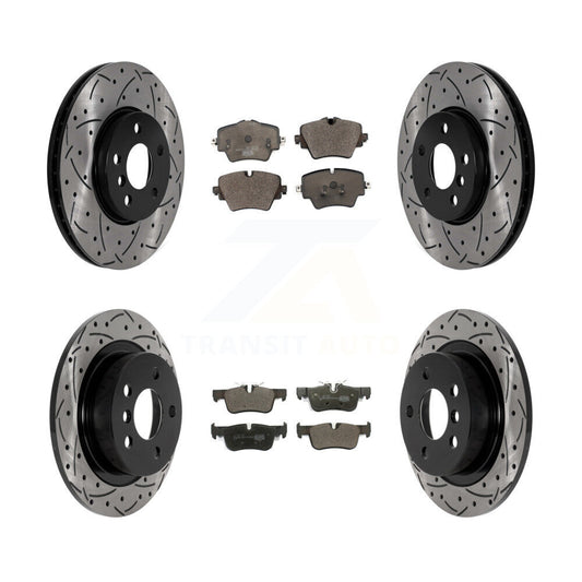 Performance Upgrade Brake Kit For 2018 Mini Cooper Clubman S. Without Sport Package KDT-101045 Transit Auto